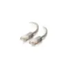 C2G-10ft Cat5e Molded Shielded (STP) Network Patch Cable - Gray - Category 5e for Network Device - RJ-45 Male - RJ-45 Male - Shielded - 10ft - Gray