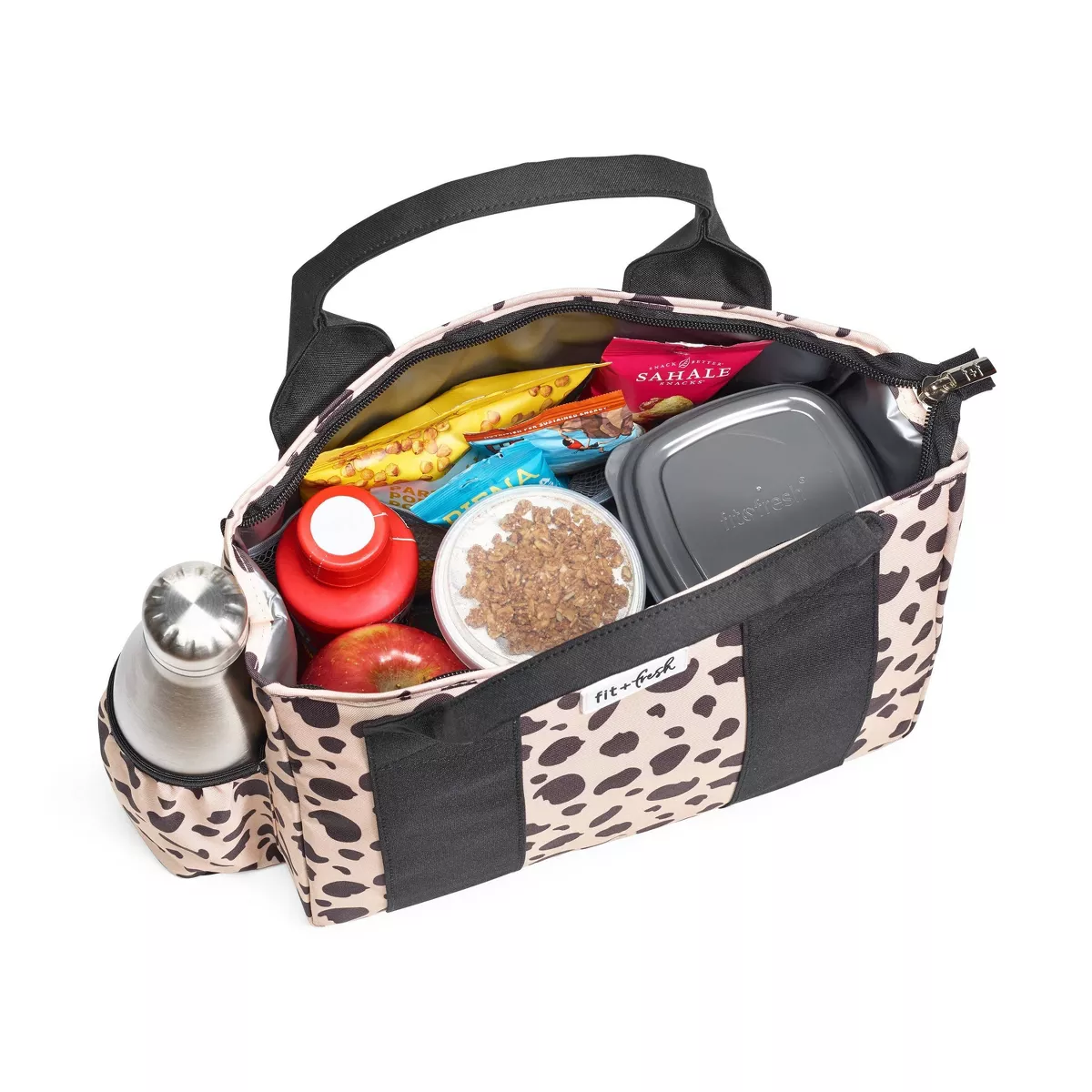 Fit & Fresh Sanibel Lunch Tote - Cheetah