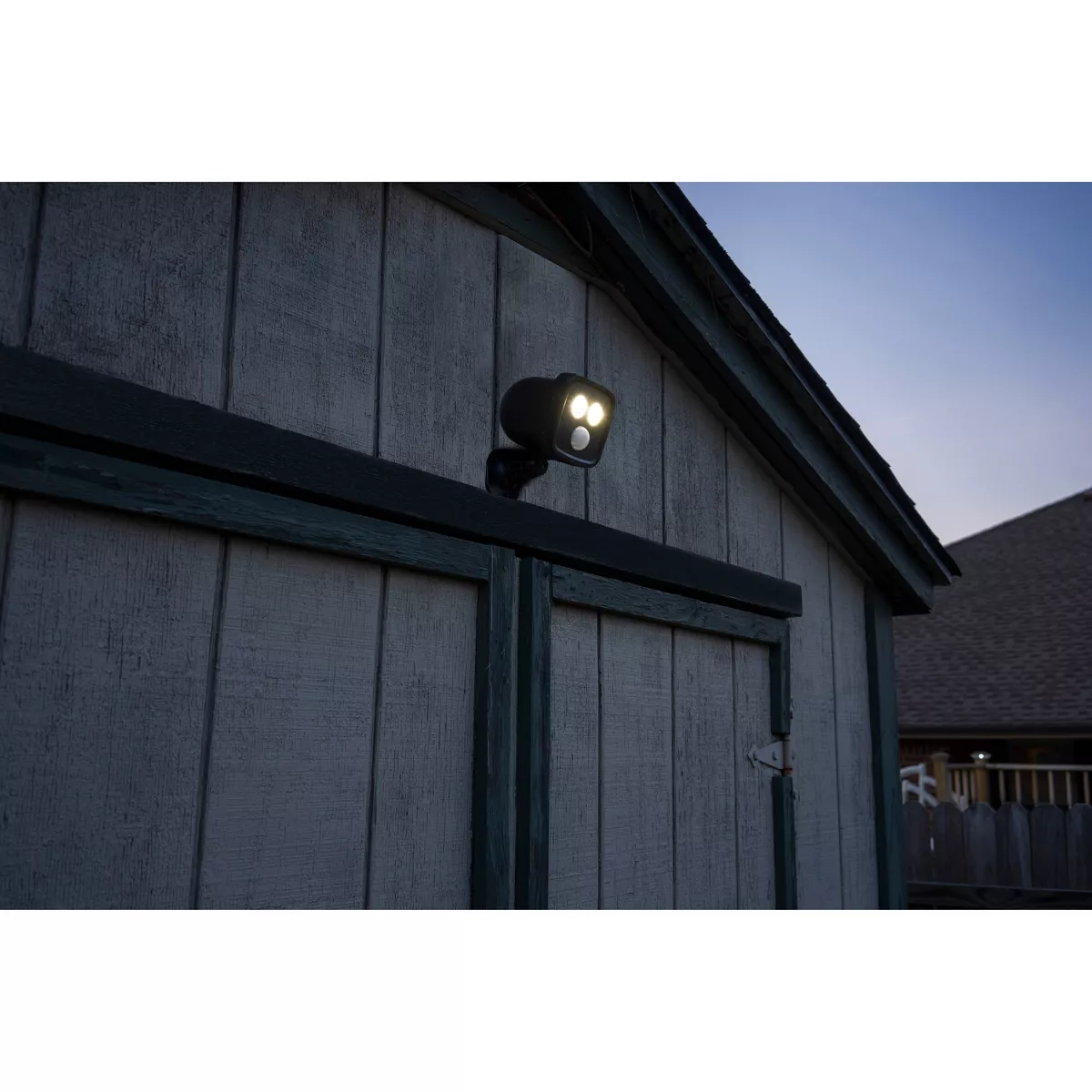 Energizer 300 Lumens LED Motion Sensing Spotlight Landscape Ground Lights Black