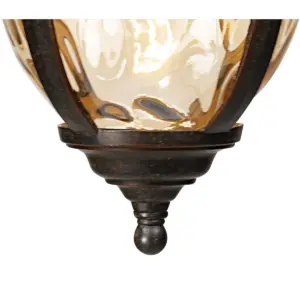 John Timberland Rustic Outdoor Ceiling Light Bronze 18