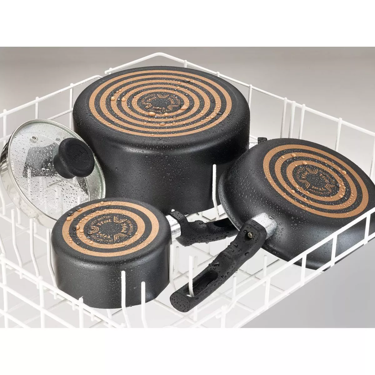 T-fal 5qt Dutch Oven, Nonstick, Black