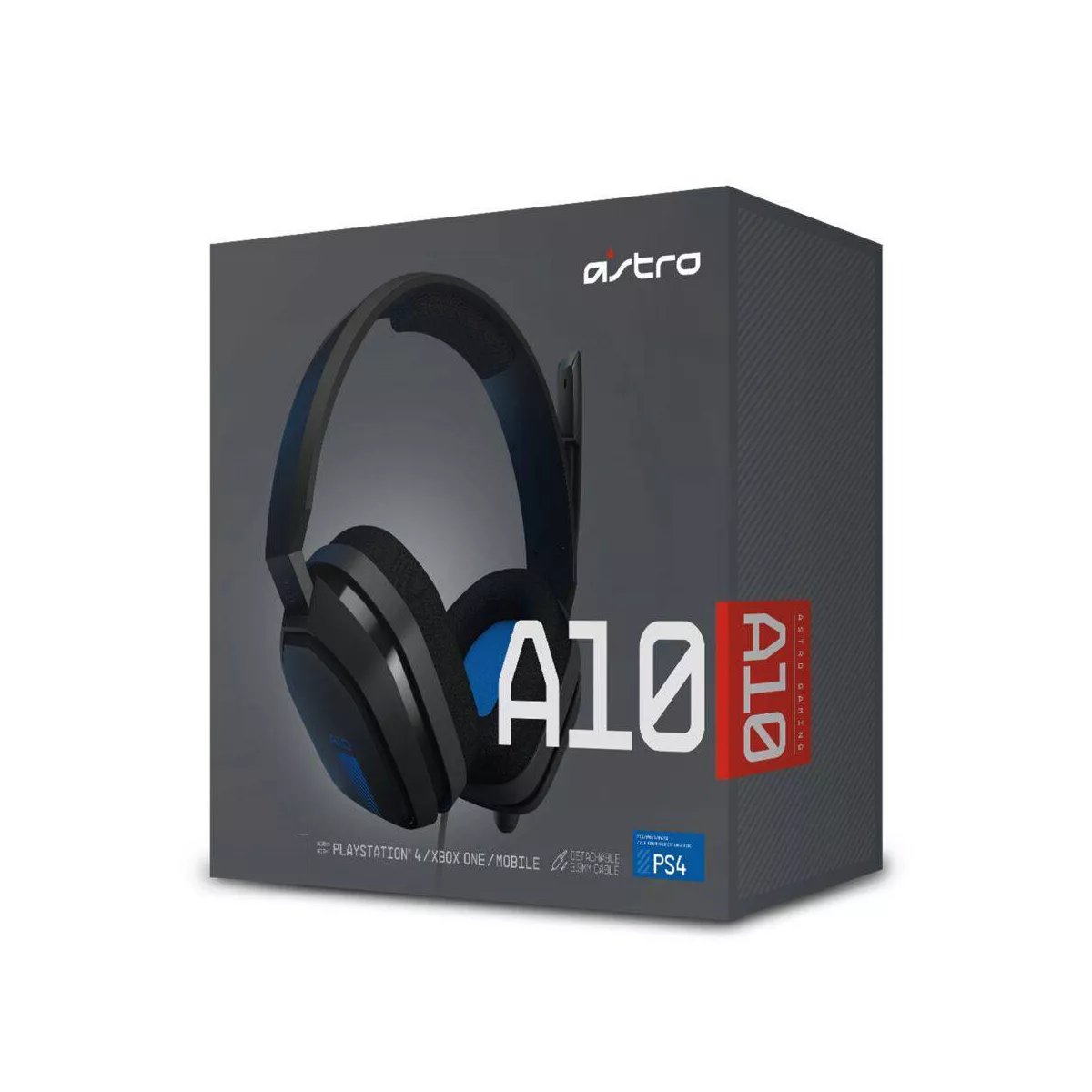 Astro Gaming A10 Wired Stereo Gaming Headset for PlayStation 4/5 - Blue/Black