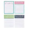Paper Junkie 4-Pack To Do List Notepads Memo Pads with Funny Quotes, 4 x 5.2 in