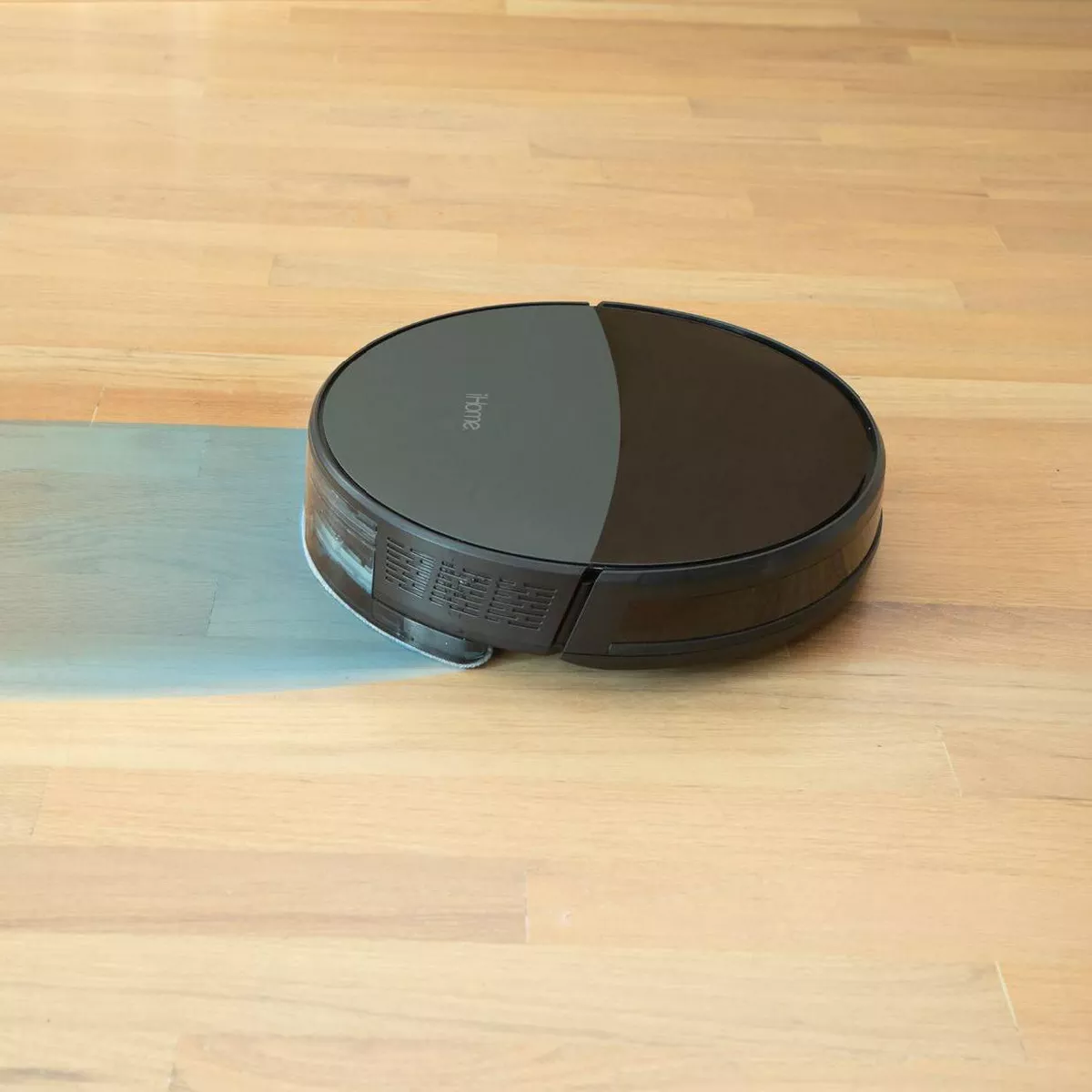 iHome AutoVac 2 in 1 Robot Vacuum & Mop with HomeMap Navigation/Mapping, Strong Suction Power - Black