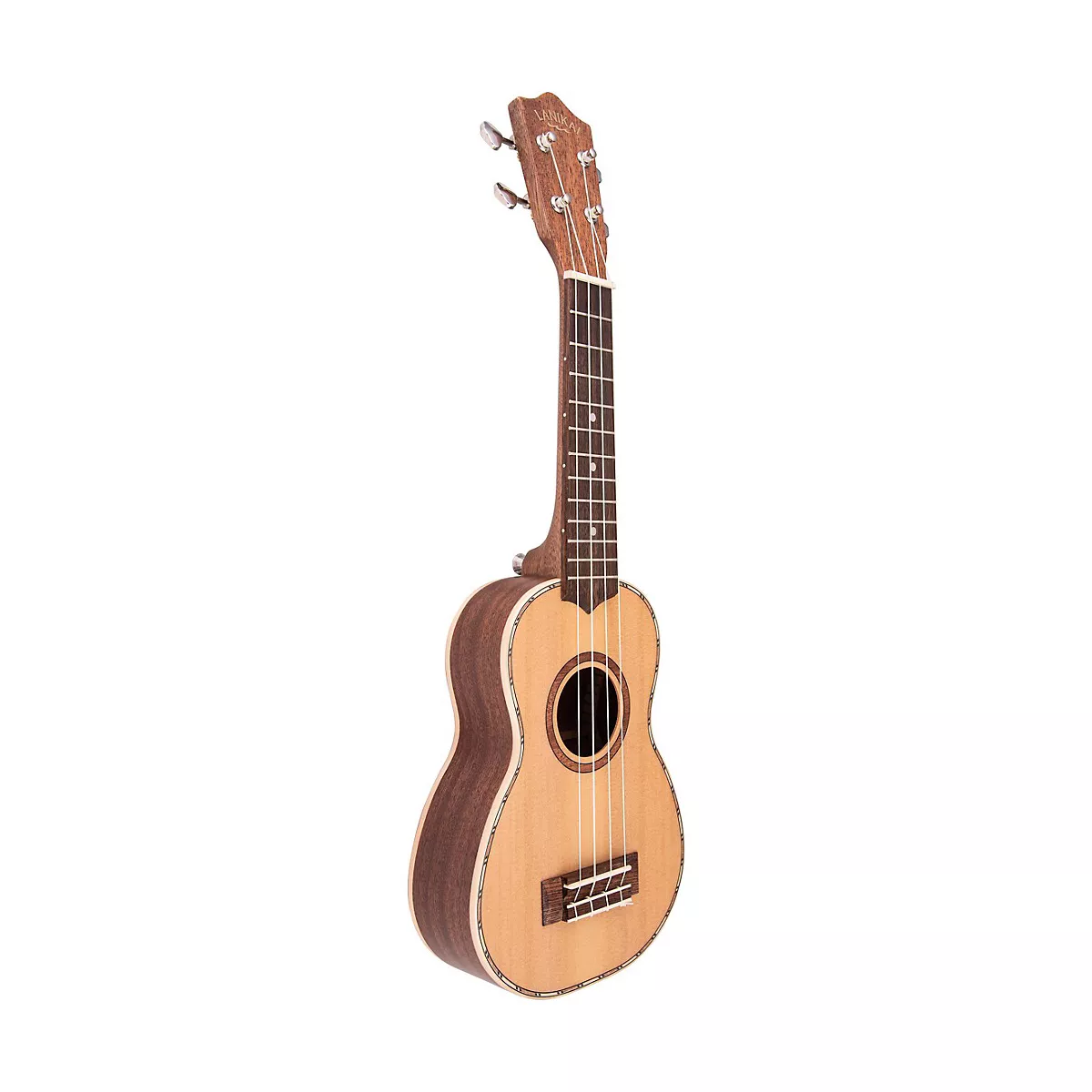 Lanikai Cedar Solid Top Soprano Ukulele Natural