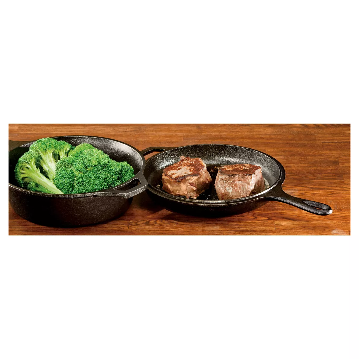 Lodge 3.2qt Cast Iron Combo Cooker