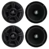 LANZAR OPTI6MI 6.5" 2000W Car Mid bass Mid Range Audio Power Speakers
