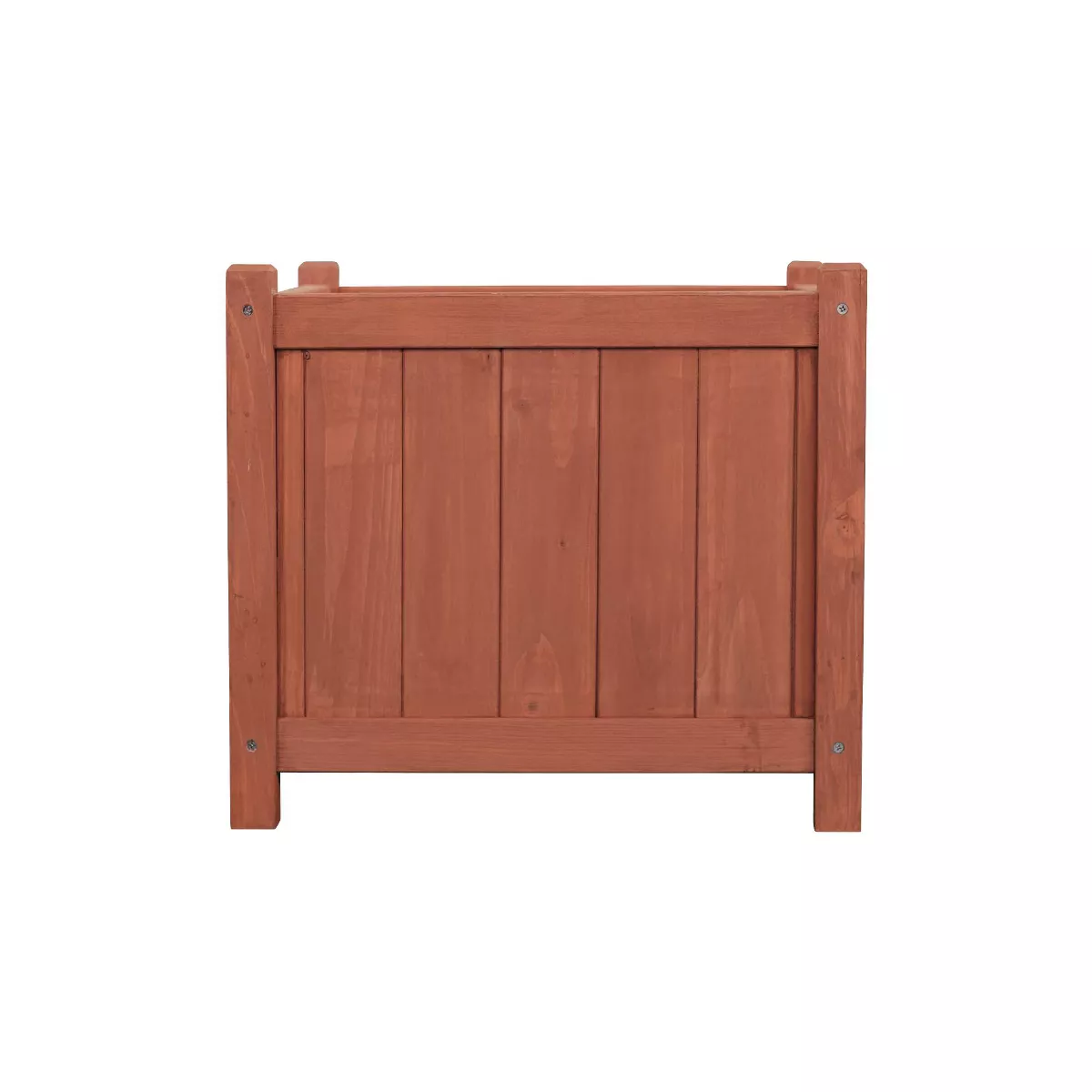 Square Planter Box - Brown - Leisure Season