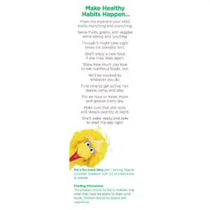 Earth's Best Organic Toddler Snacks Crunchin' Crackers - 5.3oz