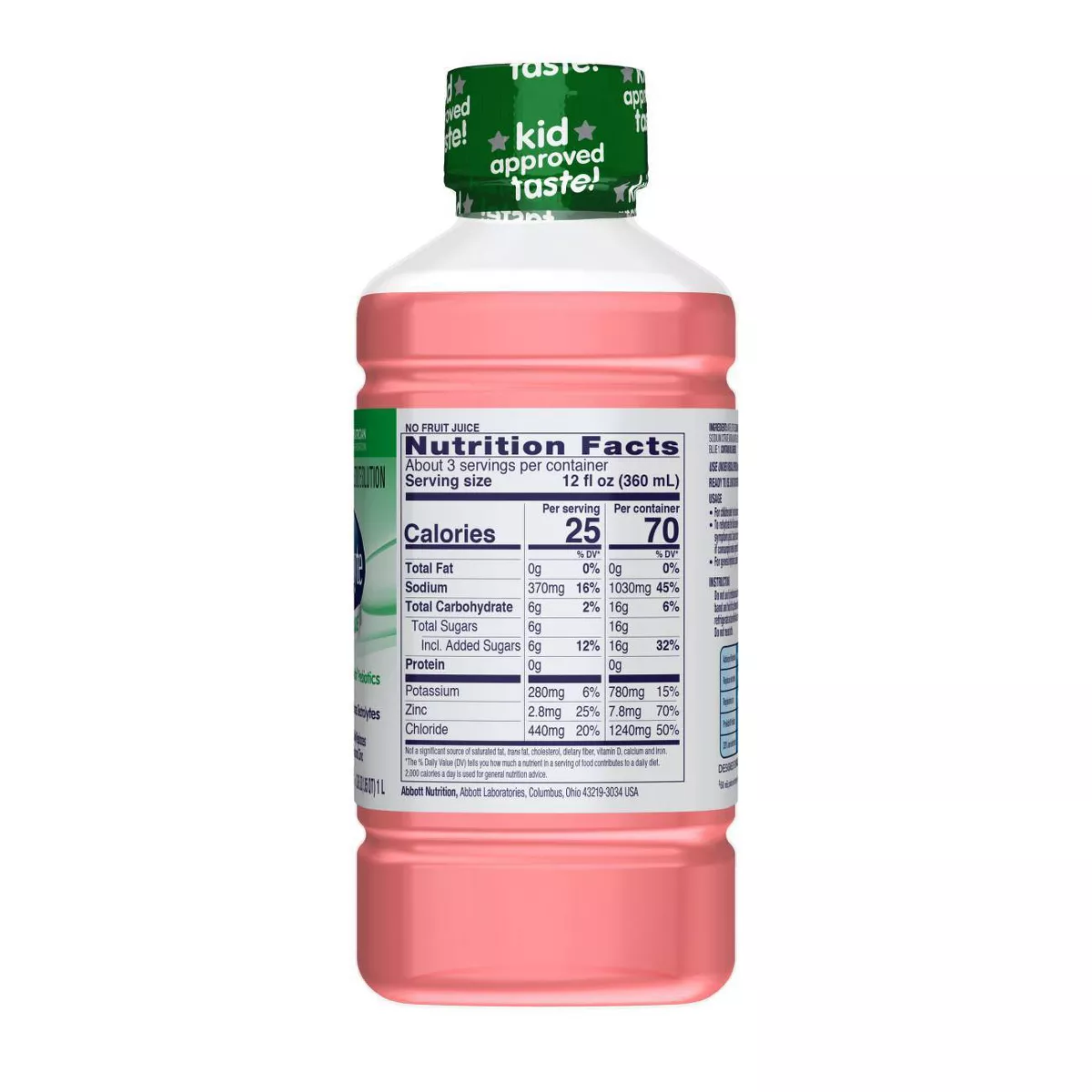 Pedialyte AdvancedCare Electrolyte Solution - Strawberry Lemonade - 33.8 fl oz