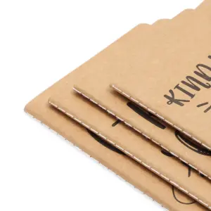Paper Junkie 24Pack Motivational Kraft Travel Journal Notepads Notebooks Lined Paper, 4x5.75