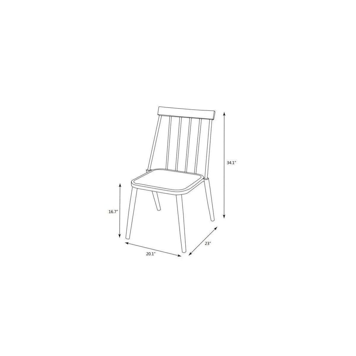 Windsor 6pk Patio Chair - White - Project 62™