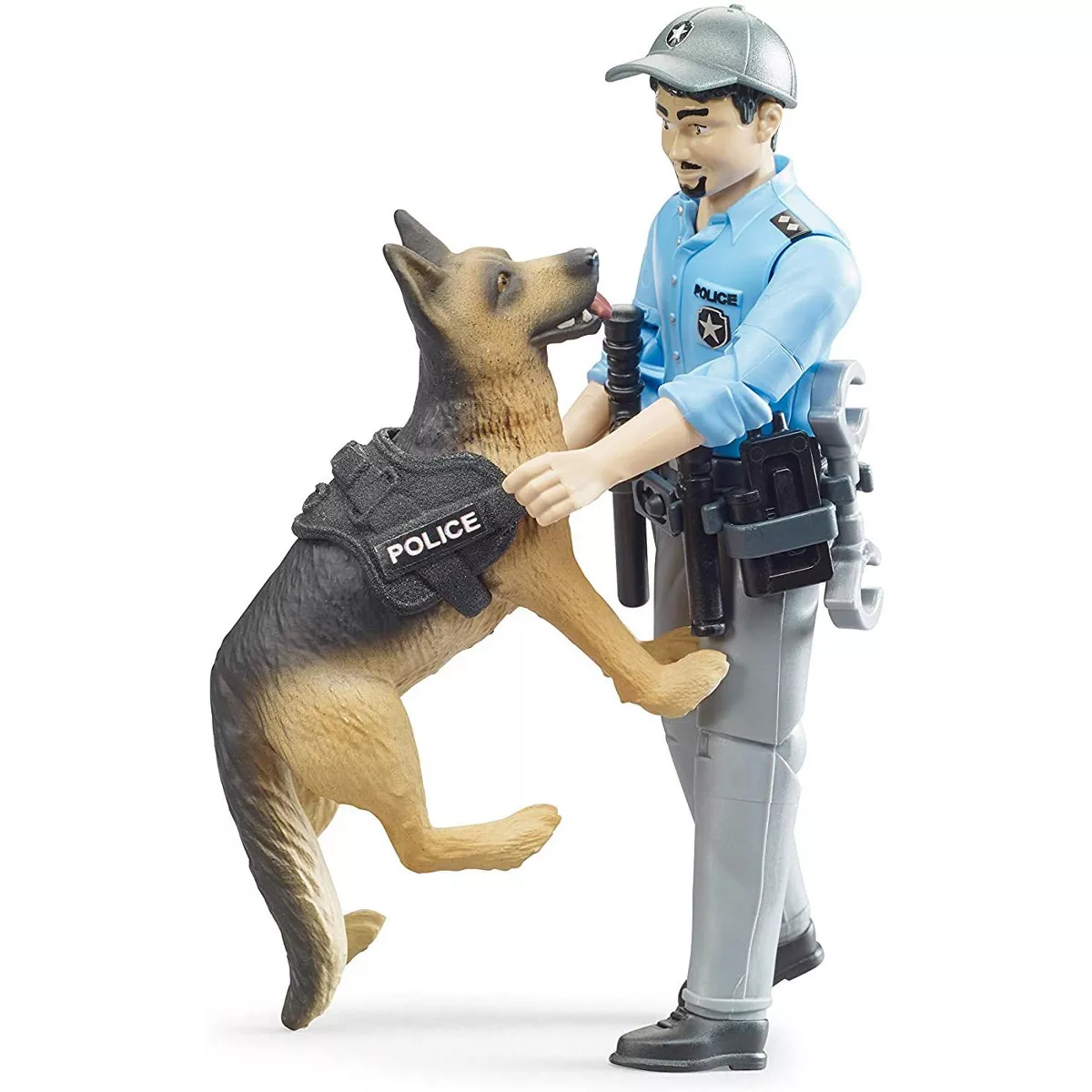 Bruder bworld Policeman with Dog