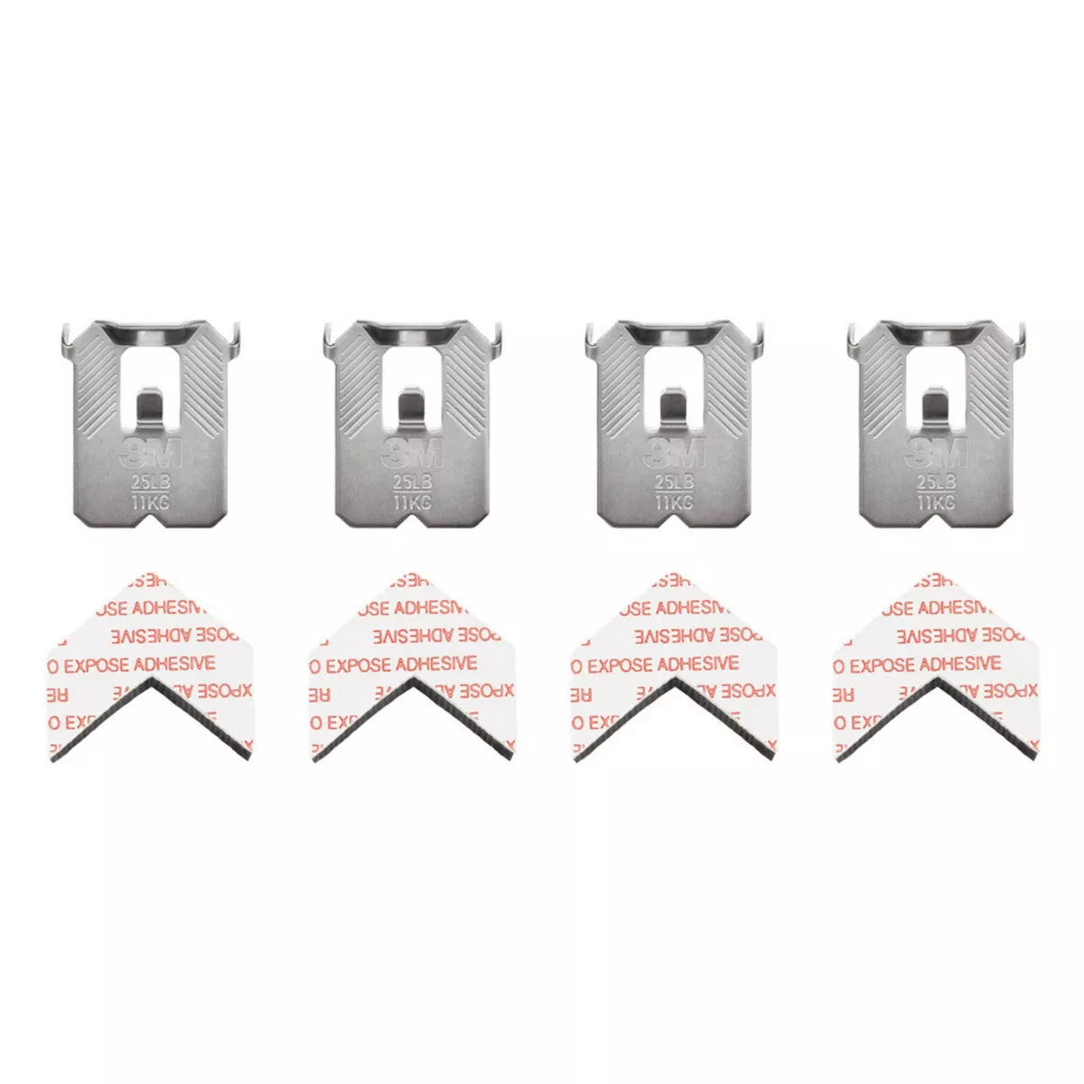 3M 25lb CLAW Drywall Picture Hanger with Temporary Spot Marker + 4 hangers and 4 markers