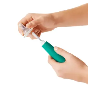 OXO Tot On-The-Go Drying Rack with Bottle Brush - Teal