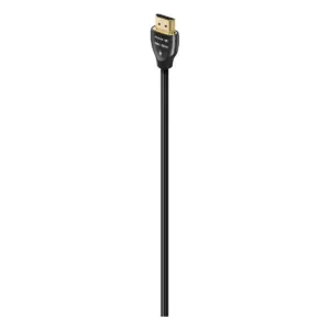 Yamaha SR-B20ABL Sound Bar with Dual Built-In Subwoofers with 8K-10K 48Gbps HDMI Cable - 2.46 ft. (.75m)