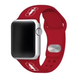 NCAA Stanford Cardinal Silicone Apple Watch Band 38mm