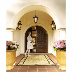 John Timberland Rustic Outdoor Ceiling Light Bronze 18