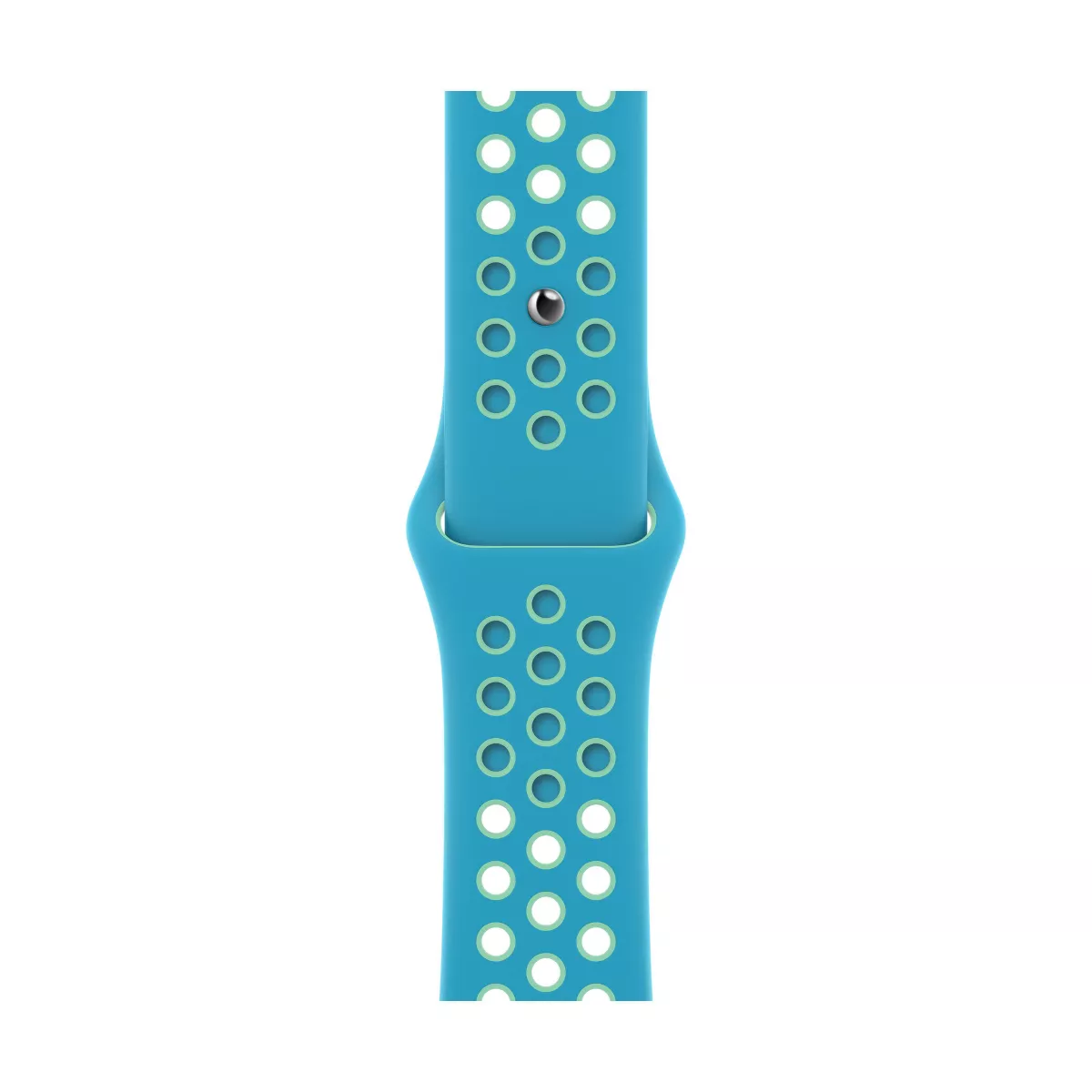 Apple Watch 44mm Nike Sport Band - Chlorine Blue/Green Glow
