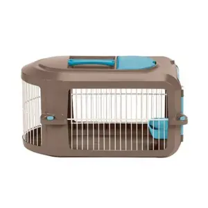 Suncast Personalizable Deluxe Small Animal Carrier for Pets up to 11.5