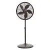NewAir Outdoor Misting Fan and Pedestal Fan Combination, 600 sq. ft. With 3 Fan Speeds and Sturdy All Metal Design, Connects Directly to Your Hose
