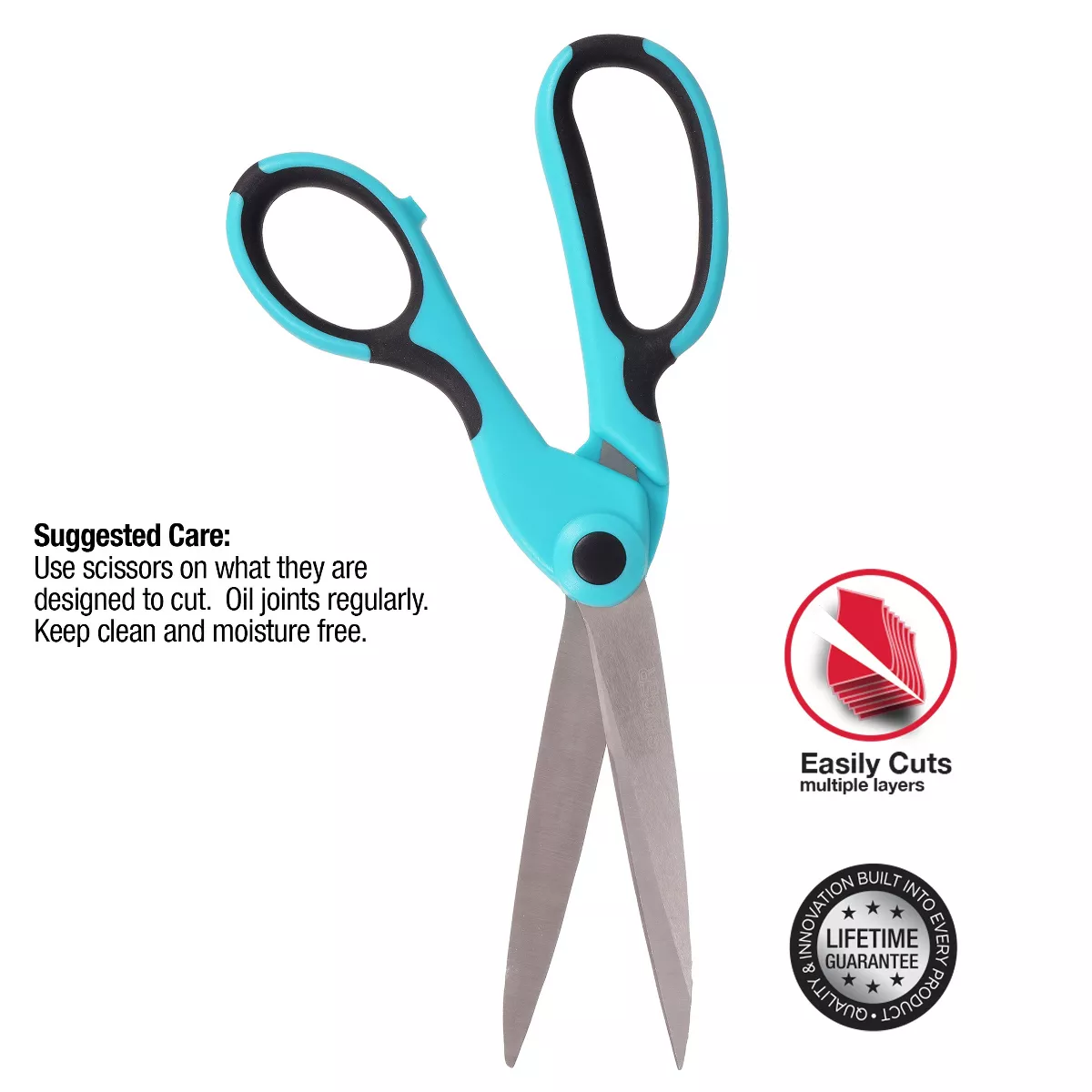 Singer ProSeries(TM) Heavy-Duty Bent Scissors 9.5