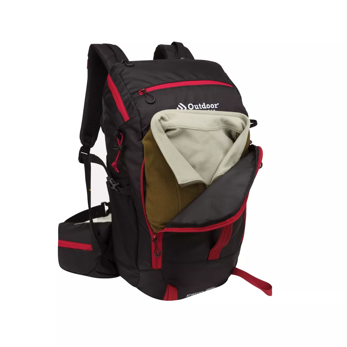 Outdoor Products Shasta 35L Technical Frame Backpack - Black