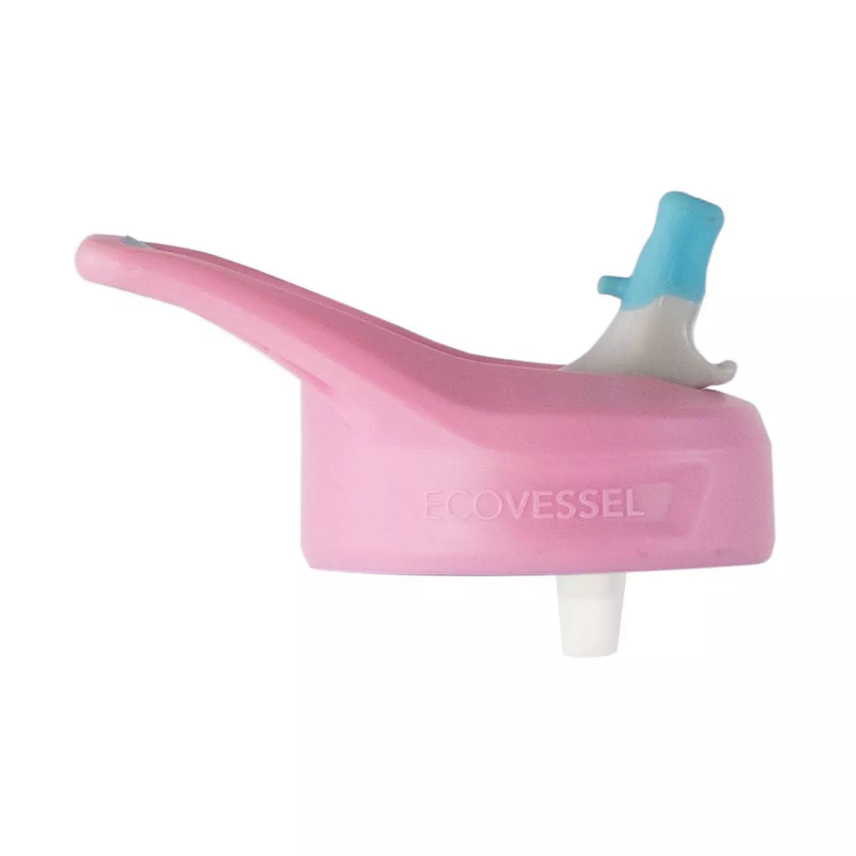 EcoVessel 12oz BPA-Free Reusable Plastic Kids' Water Bottle with Straw - Mermaid