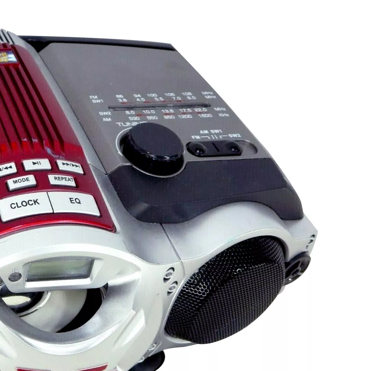 Supersonic Portable Bluetooth® Audio System - Red