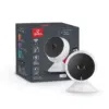 Smart White 720p Wi-Fi Enabled Voice Activated Indoor Security Camera