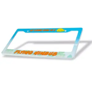 Just Funky Dragon Ball Z License Plate Frame | My Other Ride Is A Flying Nimbus Cloud