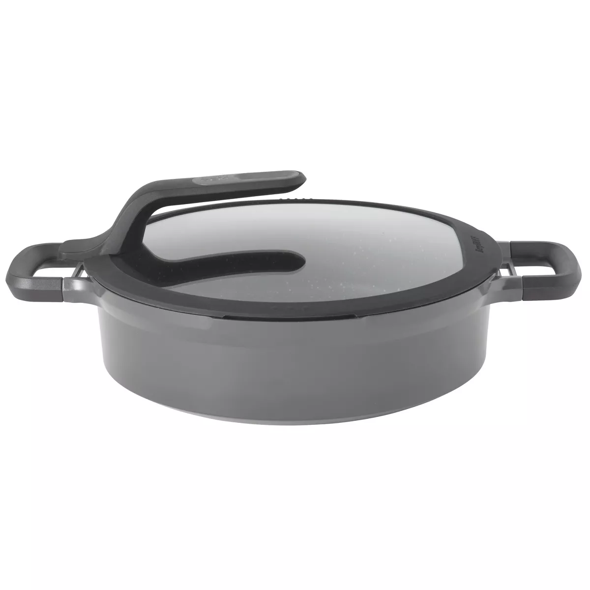 BergHOFF GEM 11" Stay-Cool Two-Handled Saute Pan, Grey