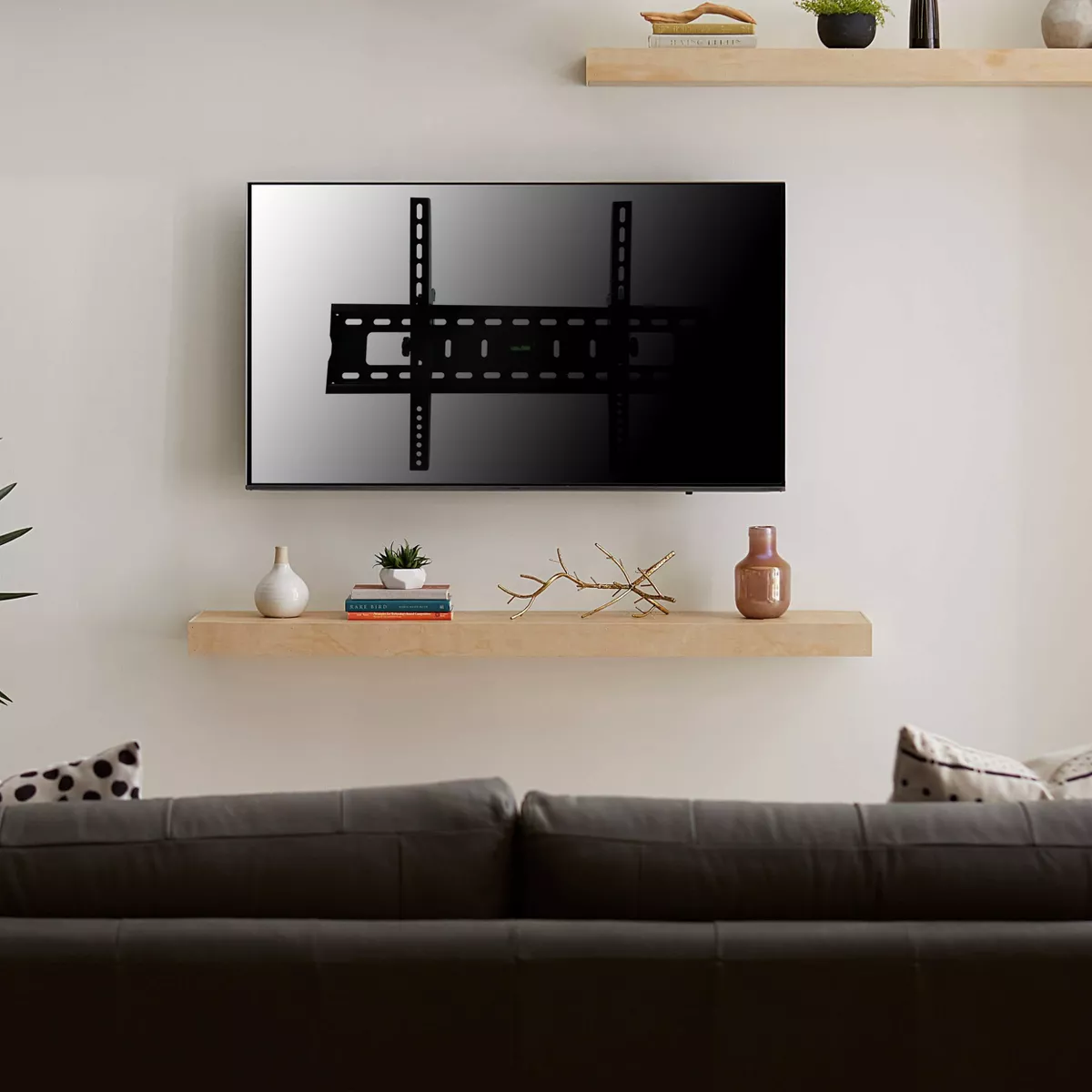 MegaMounts Tilt Television Wall Mount 32-70 Inch LED, LCD and Plasma Screens