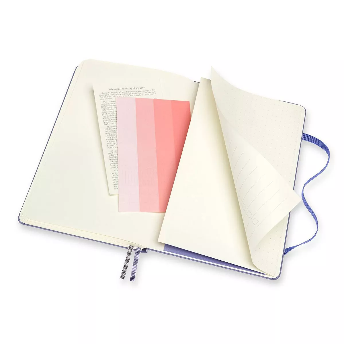 Moleskine Blank Journal Log Book Lavender