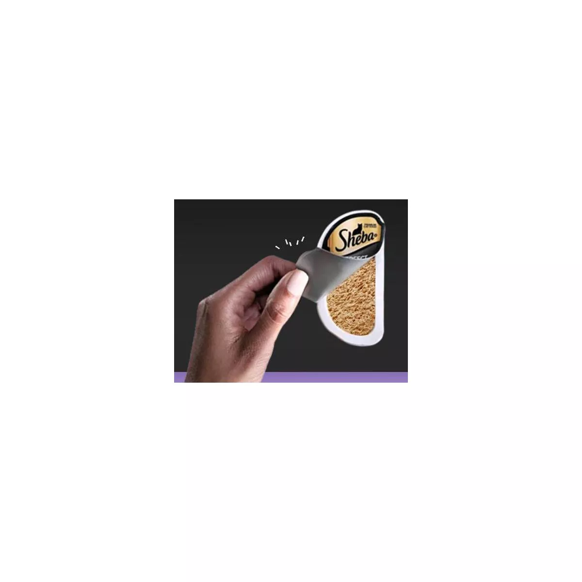 Sheba Perfect Portions Pate Chicken, Beef and Turkey Wet Cat Food - 24ct