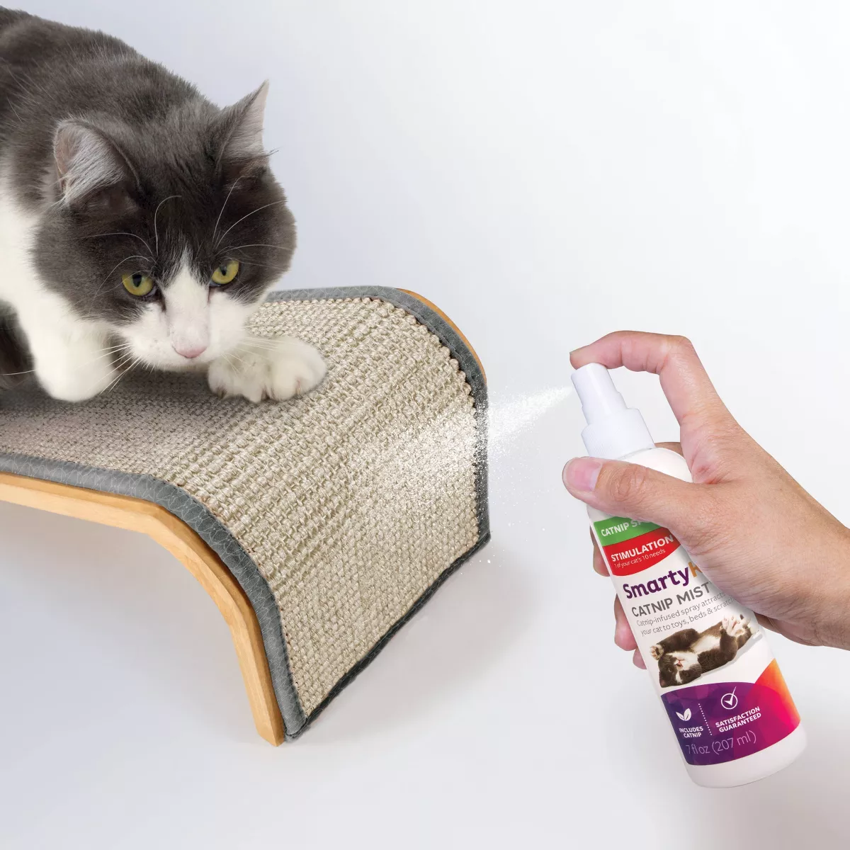 SmartyKat Catnip Mist Cat Attractant Spray Cat Treats - 7oz