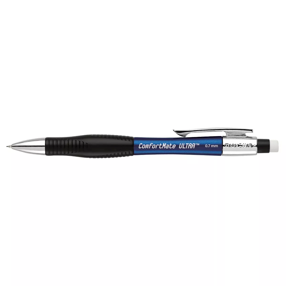 3pk #2 Mechanical Pencils with Lead/Eraser Refill Comfortmate Ultra .7mm Multicolor - PaperMate