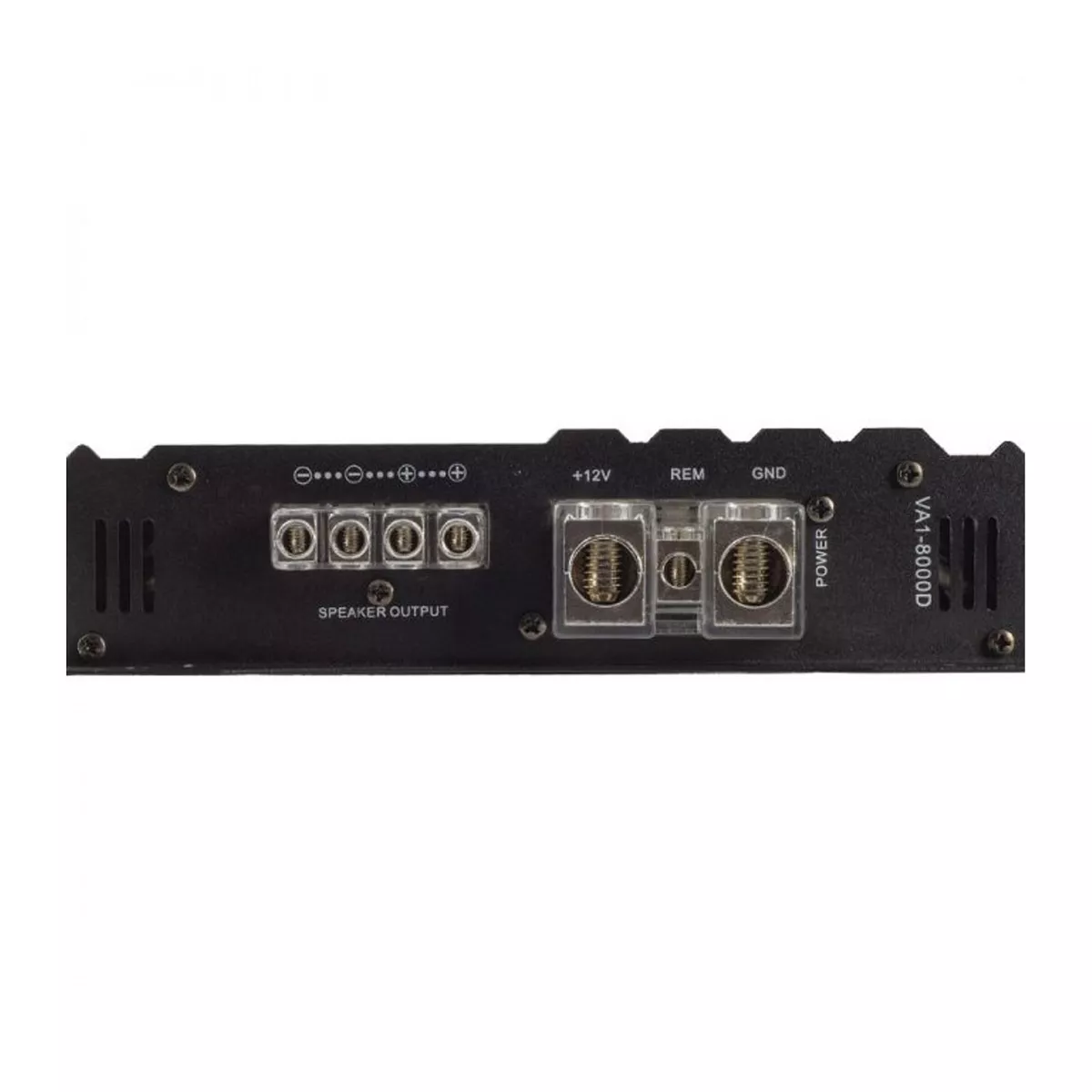 Power Acoustik VA1-8000D Vertigo Series Class D 8000 Watt Monoblock Amplifier with MOSFET Power and Overload Protection for Car Audio Sound System