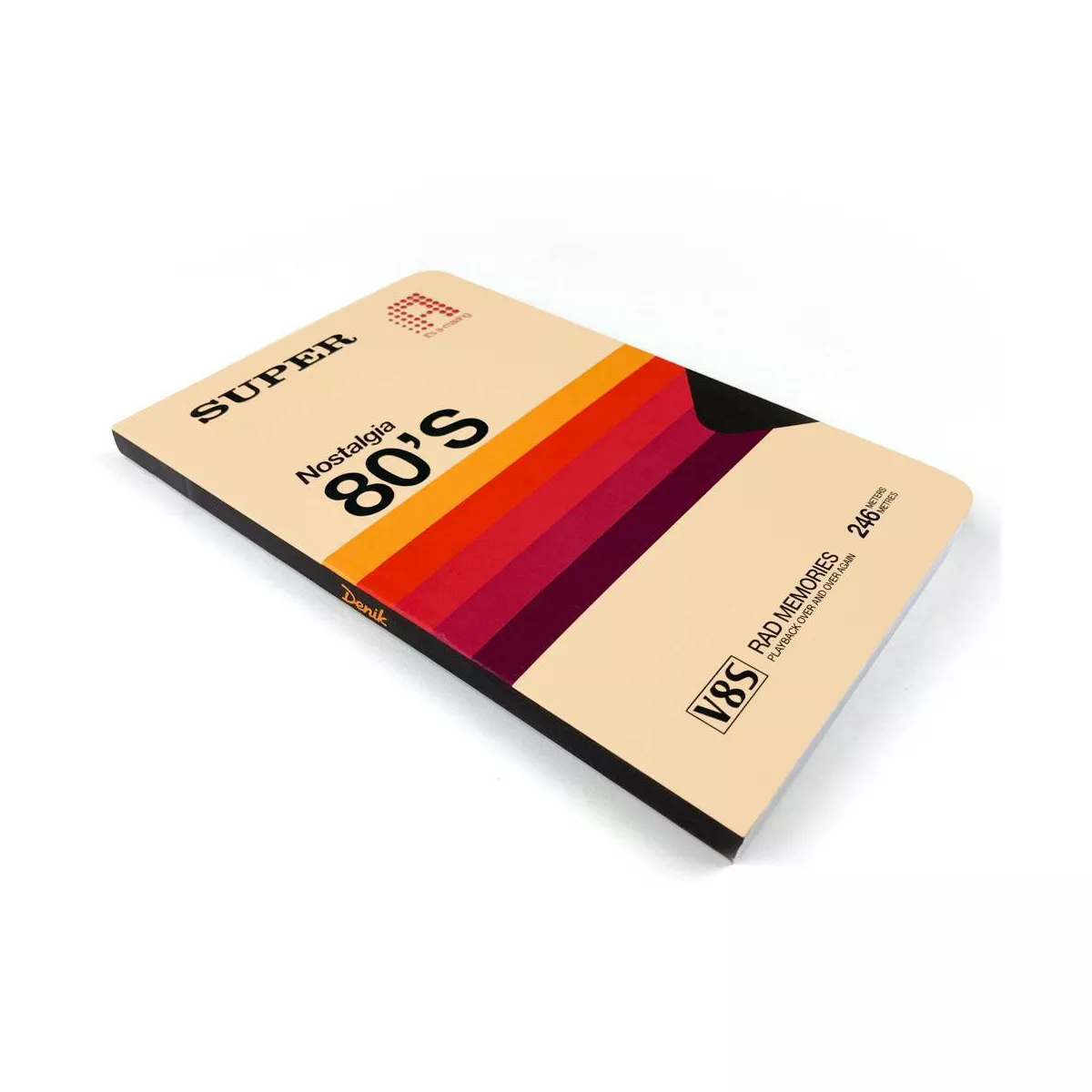 Denik Layflat Notebook Super Tape Lined 5.25