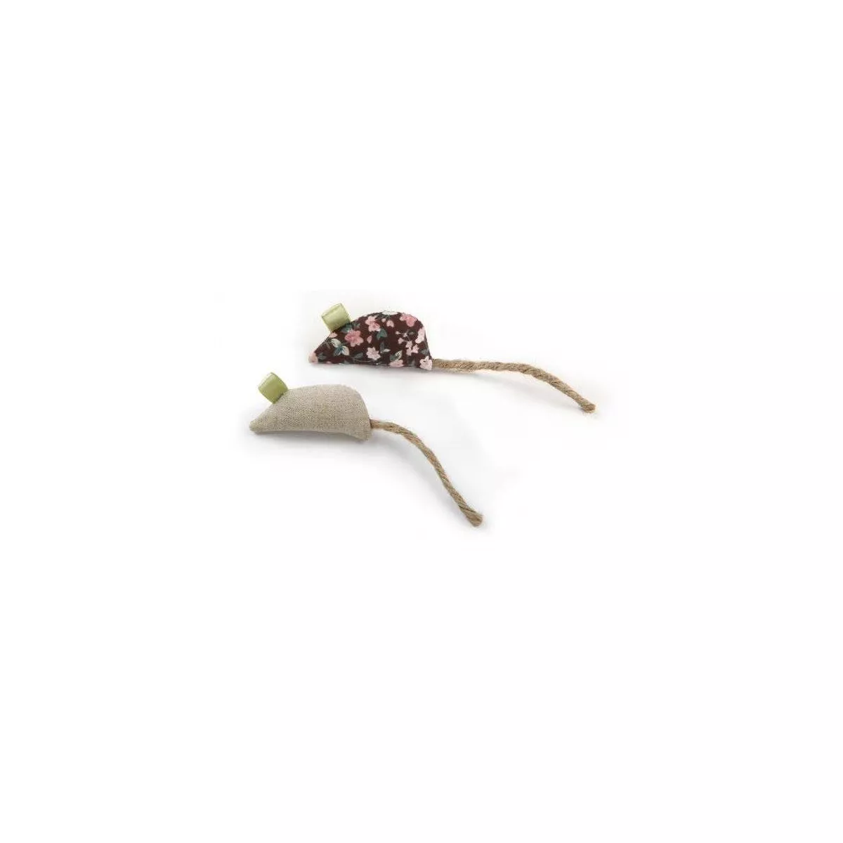 Petlinks Happy Nip Hide and Play Crinkle Ring 2 Mice Cat Toy