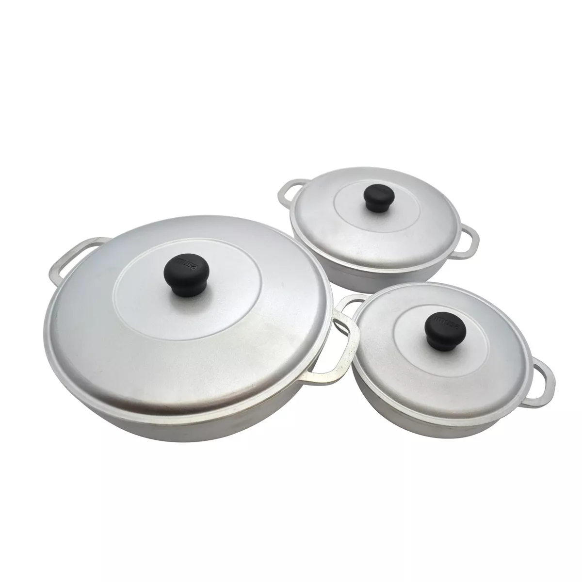 IMUSA 3pc Cast Aluminum Caldero Set