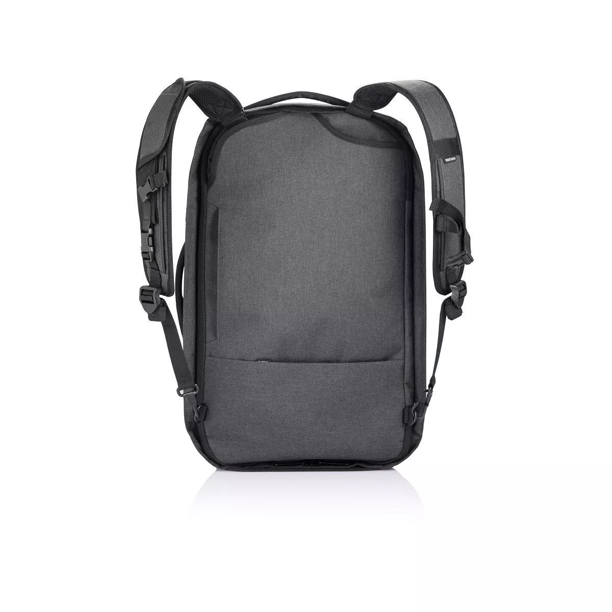 XD Design Bobby Duffle Compact Anti Theft Waterproof Travel Laptop Backpack with Organizational Pockets, Holders, and Dividers, Gray