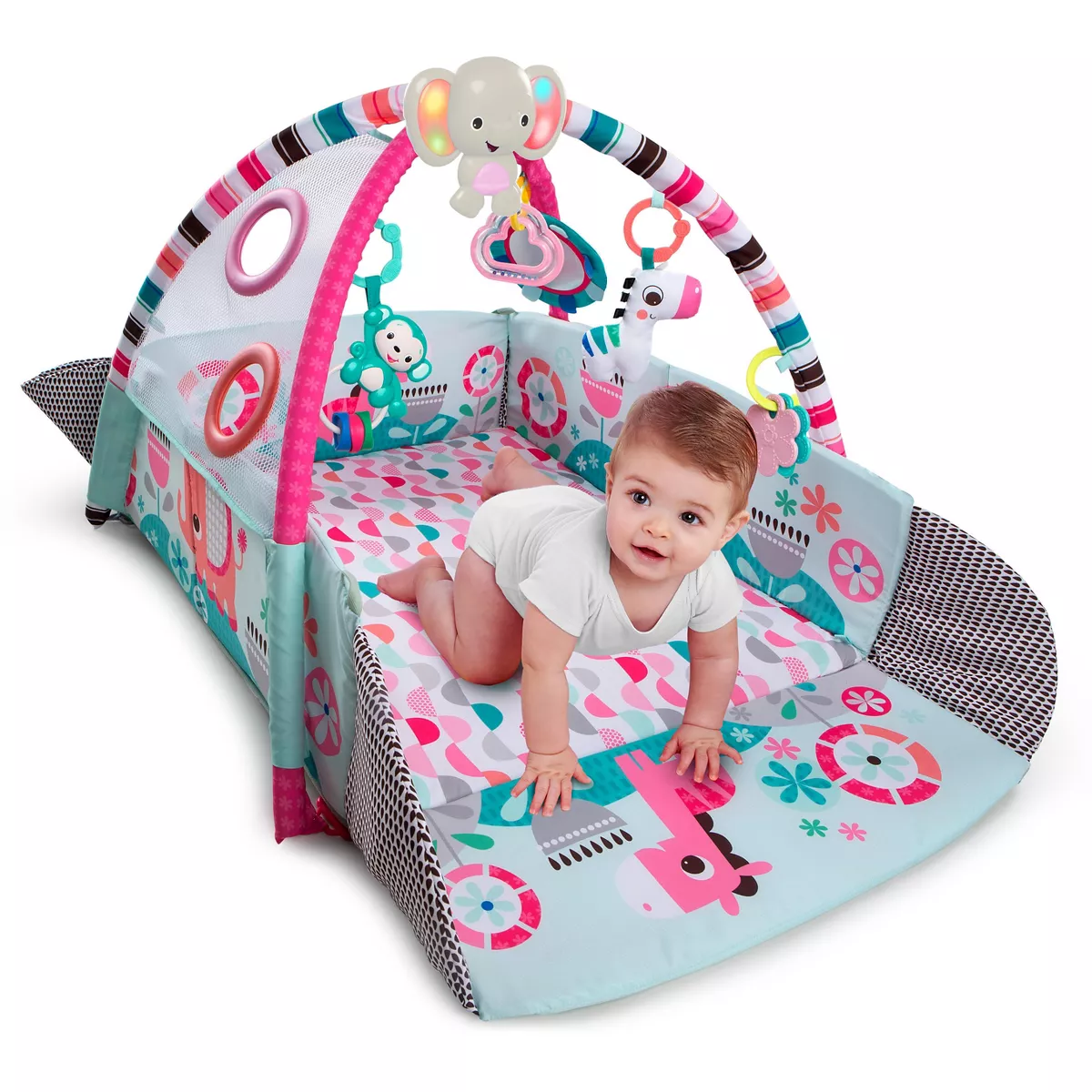 Bright Starts 5-in-1 Your Way Ball Play Activity Gym - Pink