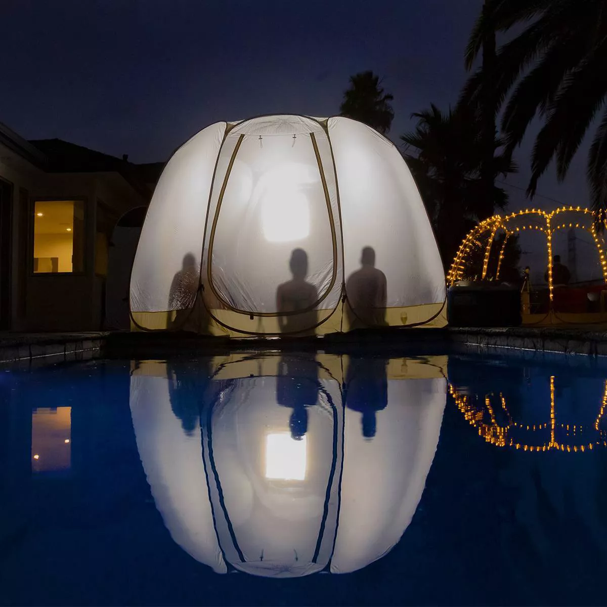 12' x 12' Bubble Tent Pop Up Gazebo - Alvantor