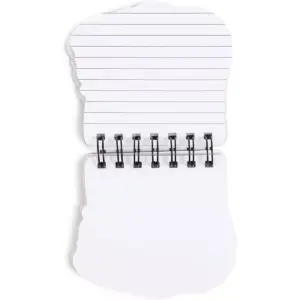 Paper Junkie 3-Pack Top Spiral Notepads, Assorted Cat Designs, Die Cut Pocket Note Pads, 4.5x4.5