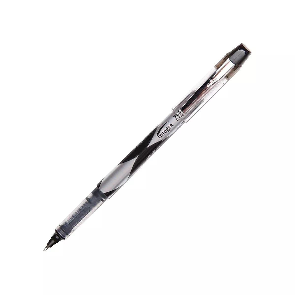 Integra Liquid Rollerball Pens 0.7 mm Black Ink/Barrel 39392