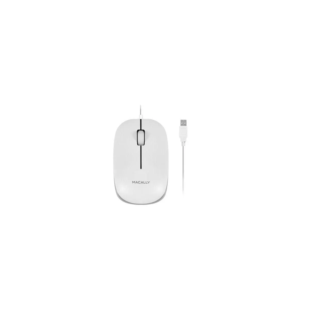 Macally USB Wired Computer Mouse