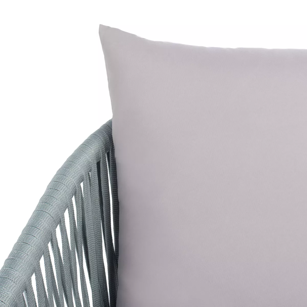 Jorda 4pc Rope Living Set - Gray - Safavieh