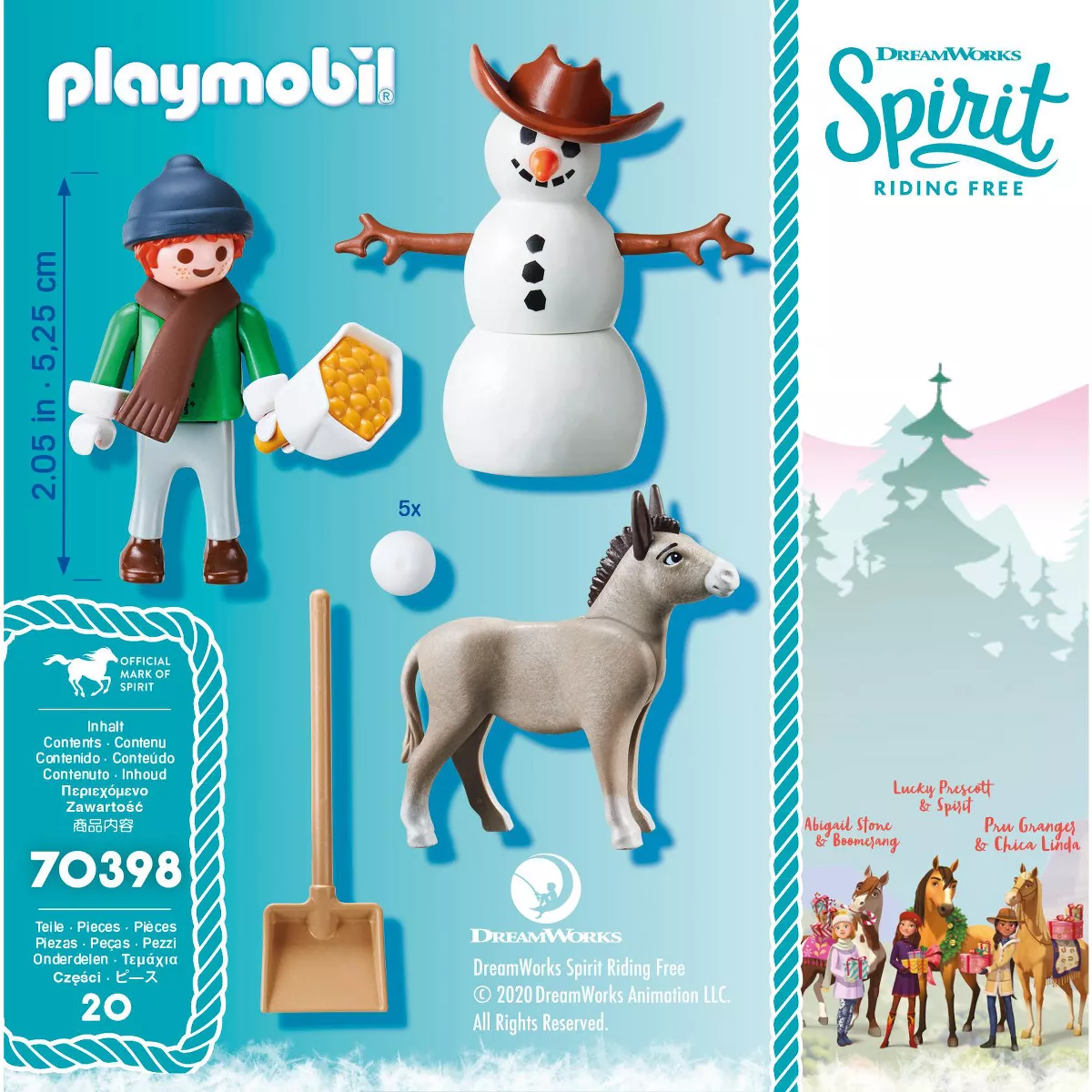 Playmobil Snow Time with Snips & Senor Carrots