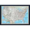 National Geographic Magnetic Travel Map USA Classic - Extra Large